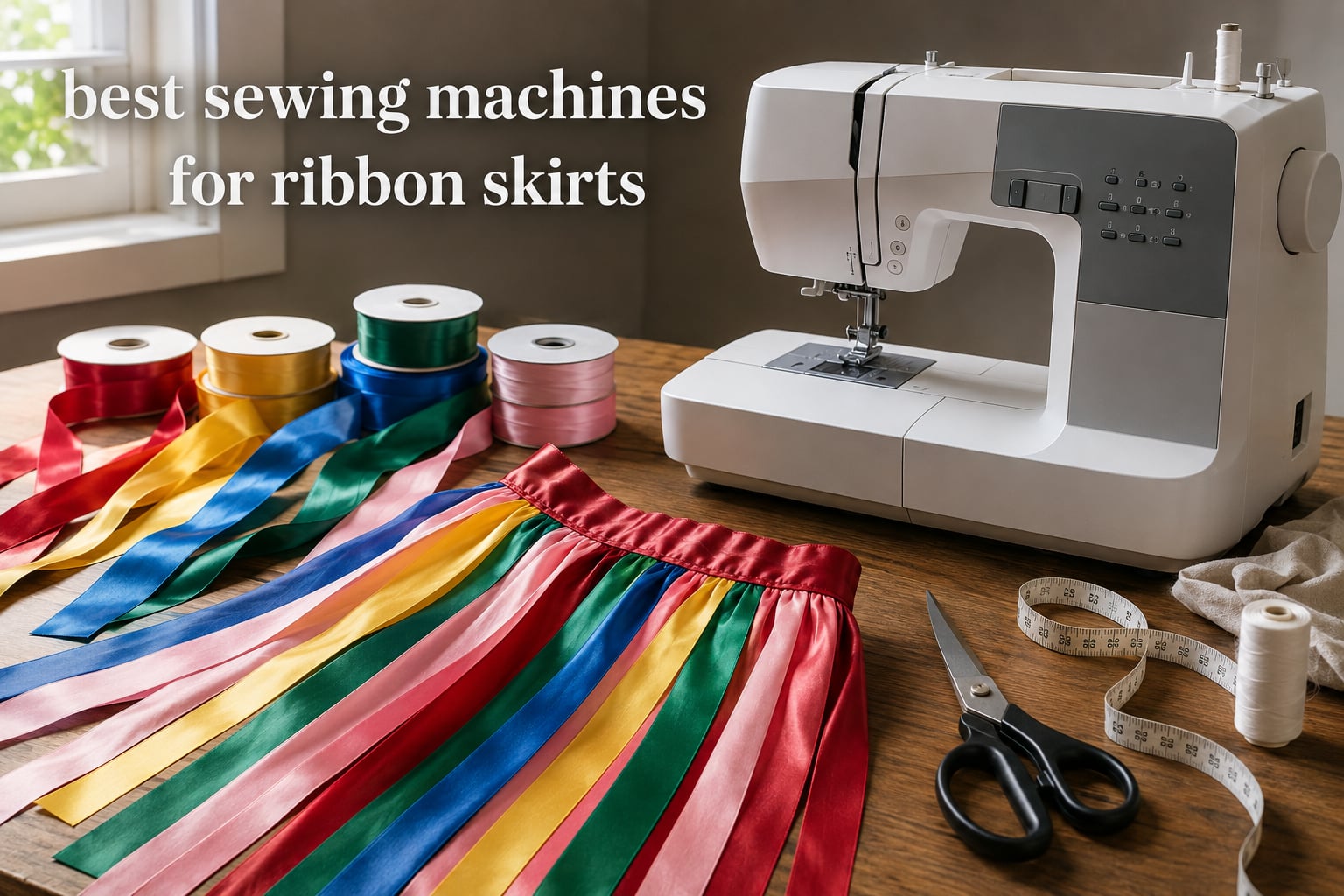 best sewing machines for ribbon skirts