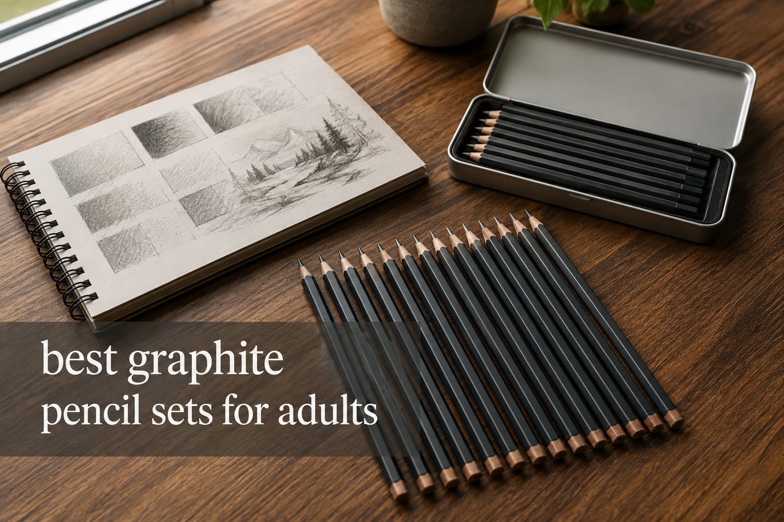 best graphite pencil sets for adults