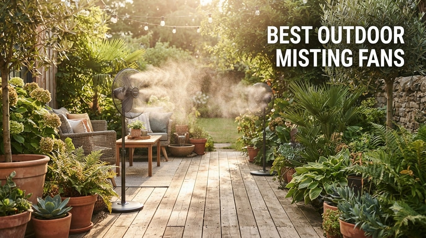 best outdoor misting fans