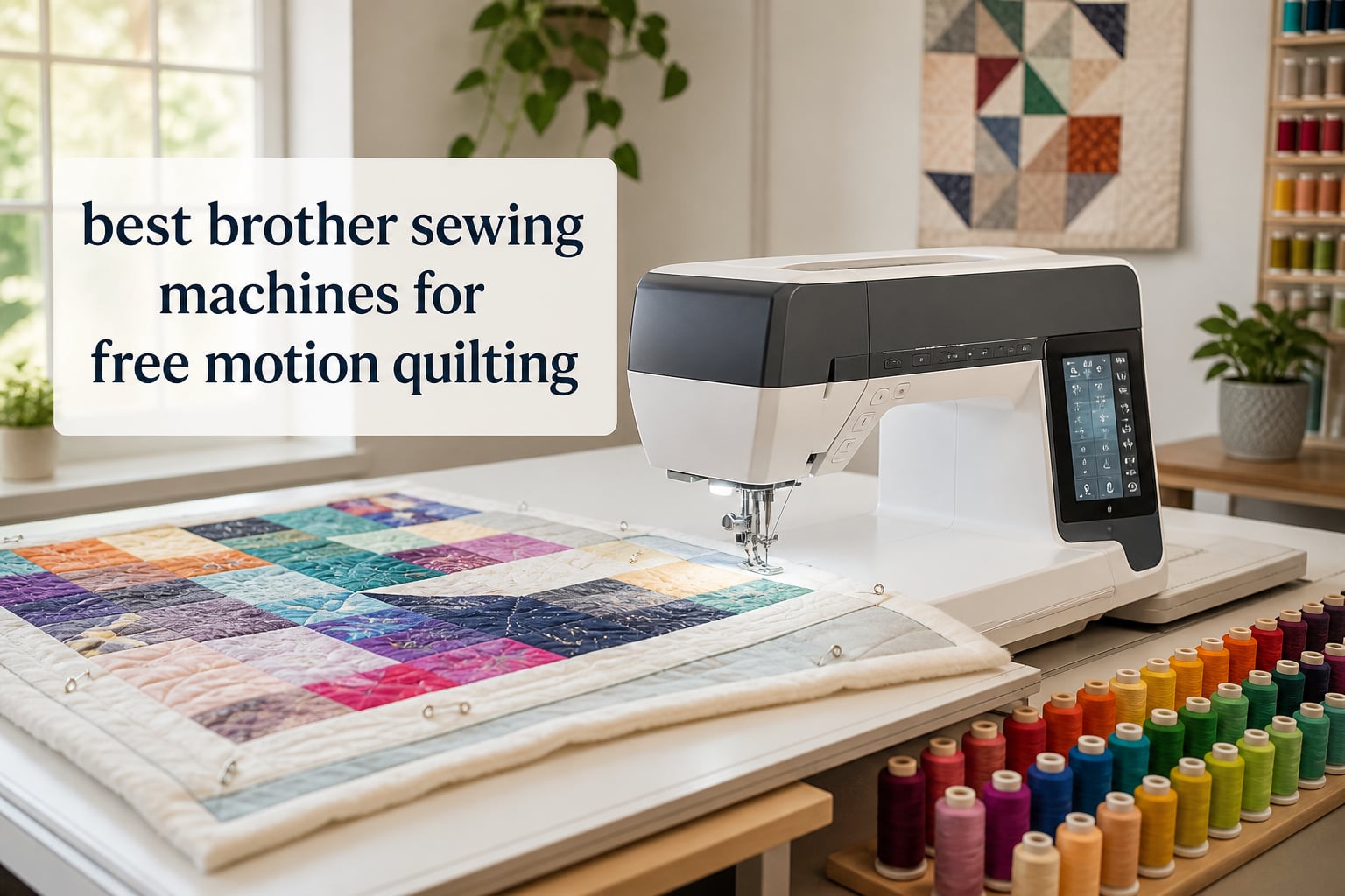 best brother sewing machines for free motion quilting