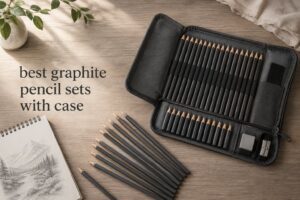 best graphite pencil sets with case