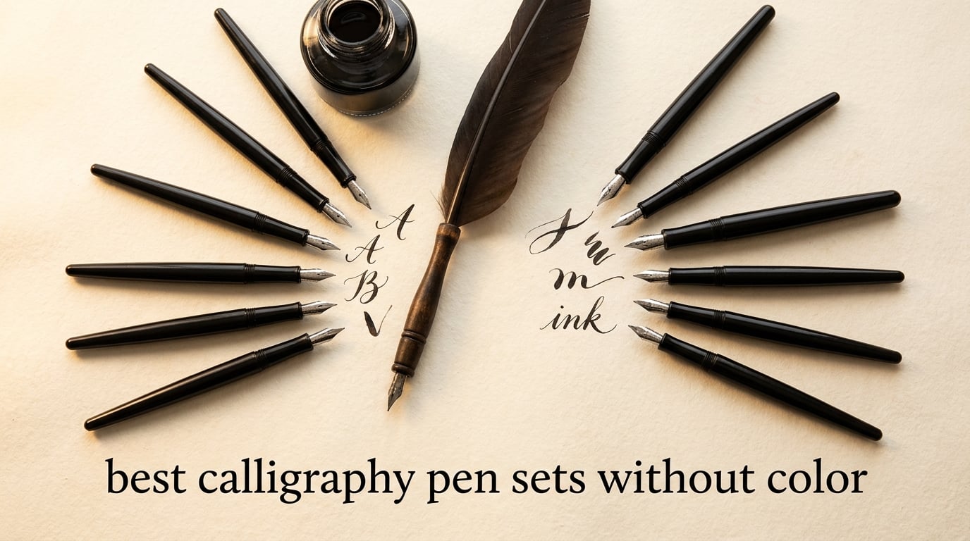 best calligraphy pen sets without color