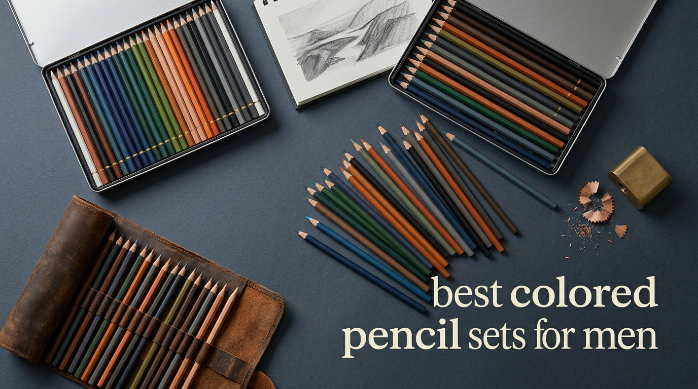 best colored pencil sets for men
