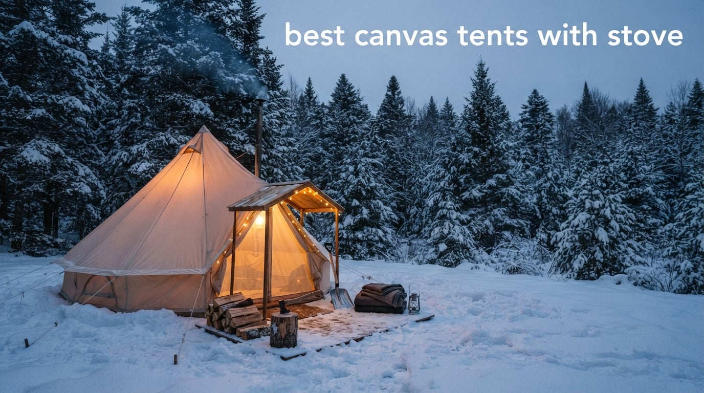 best canvas tents with stove