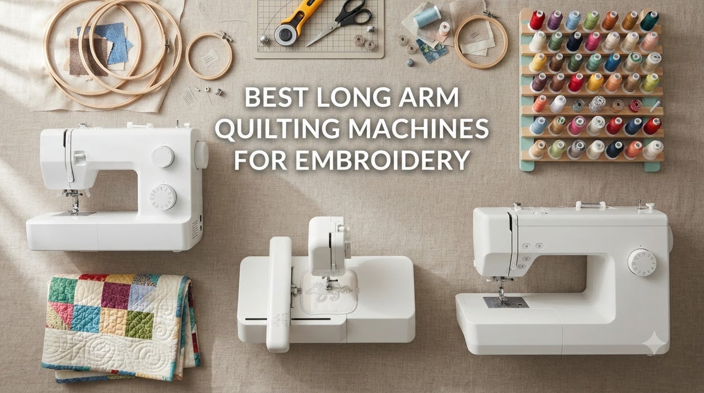 best long arm quilting machines for embroidery