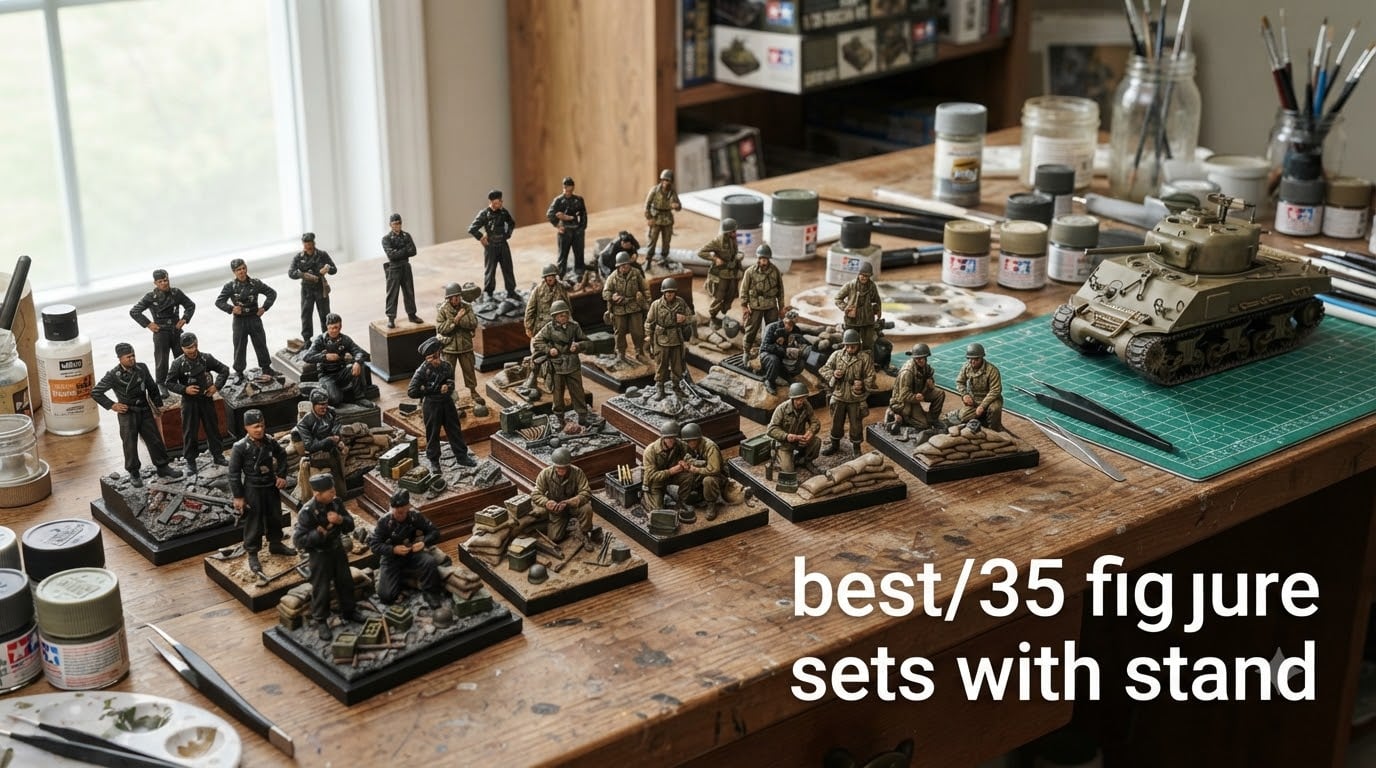 best 1/35 figure sets with stand