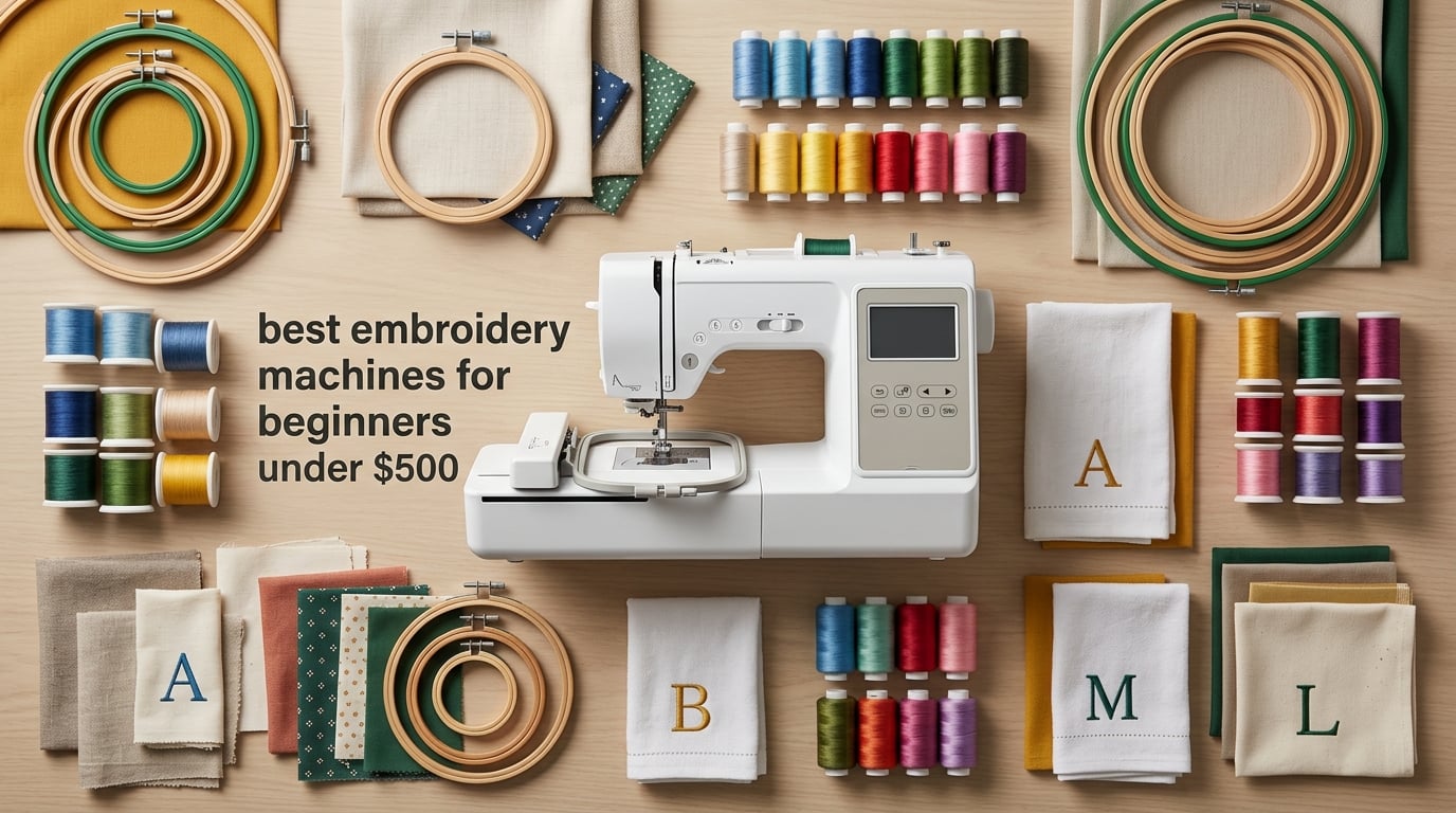 best embroidery machines for beginners under $500