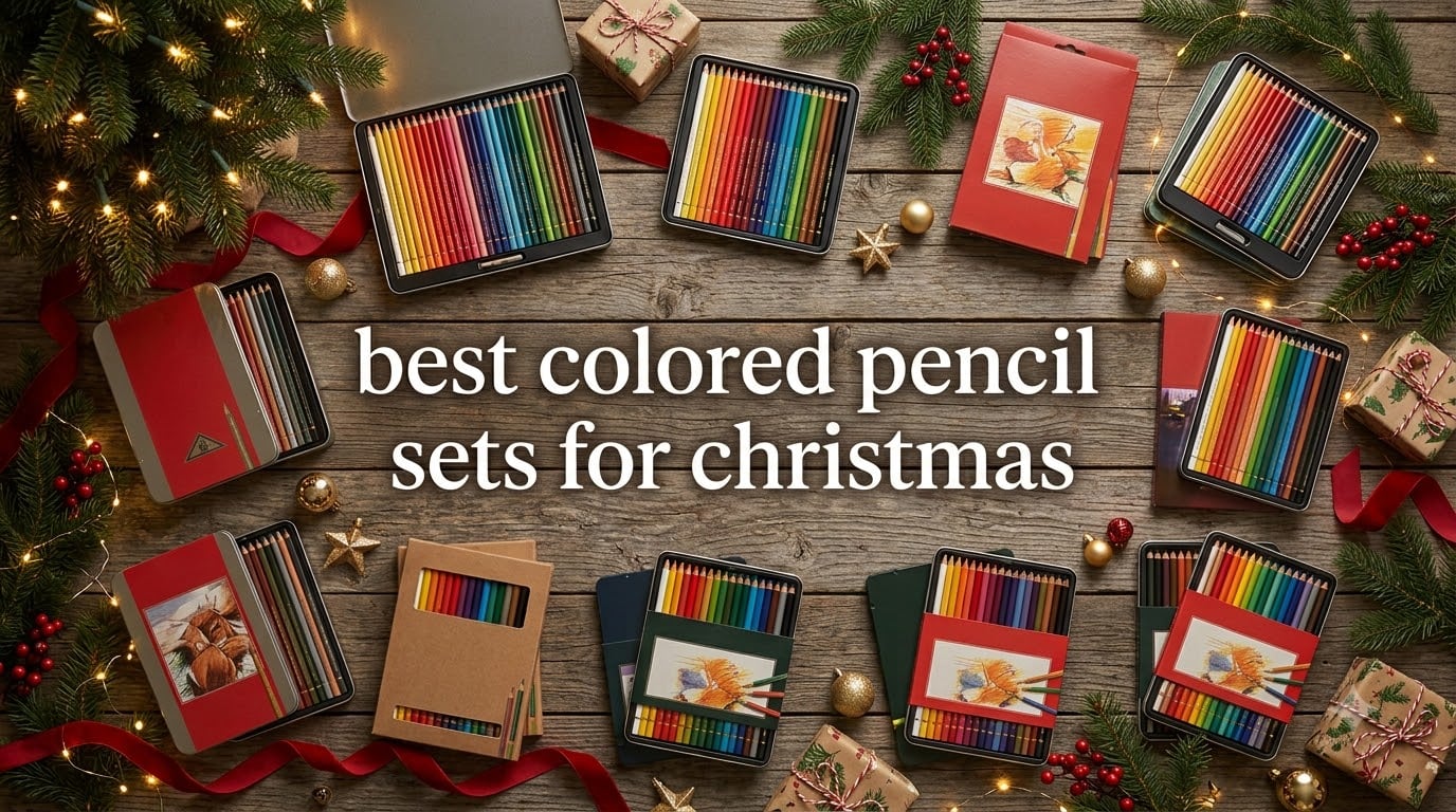 best colored pencil sets for christmas