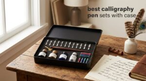 best calligraphy pen sets with case