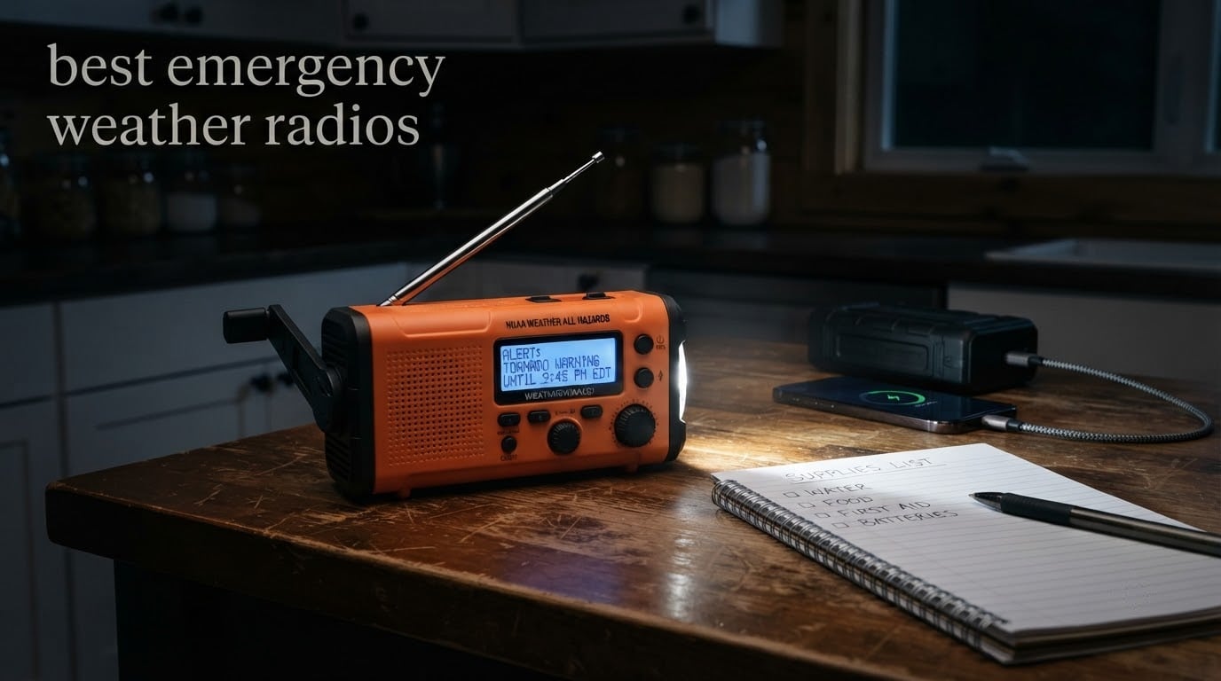 best emergency weather radios