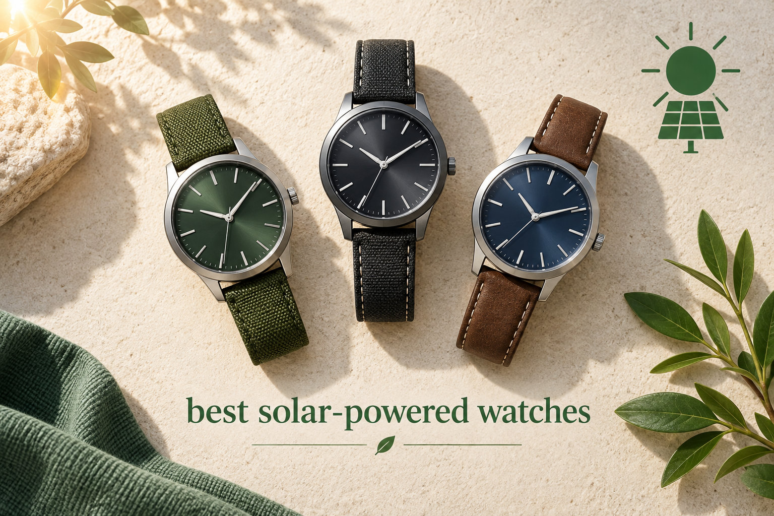 best solar-powered watches
