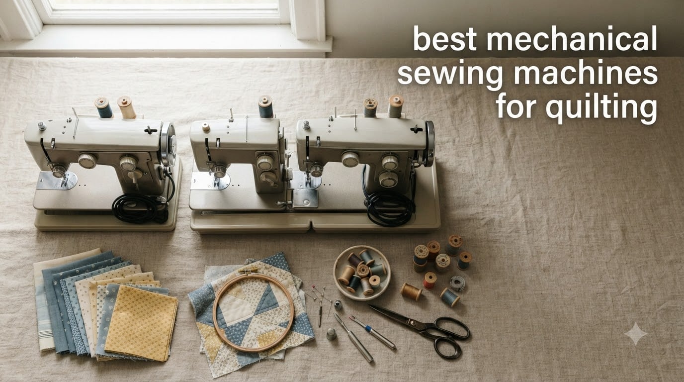 best mechanical sewing machines for quilting