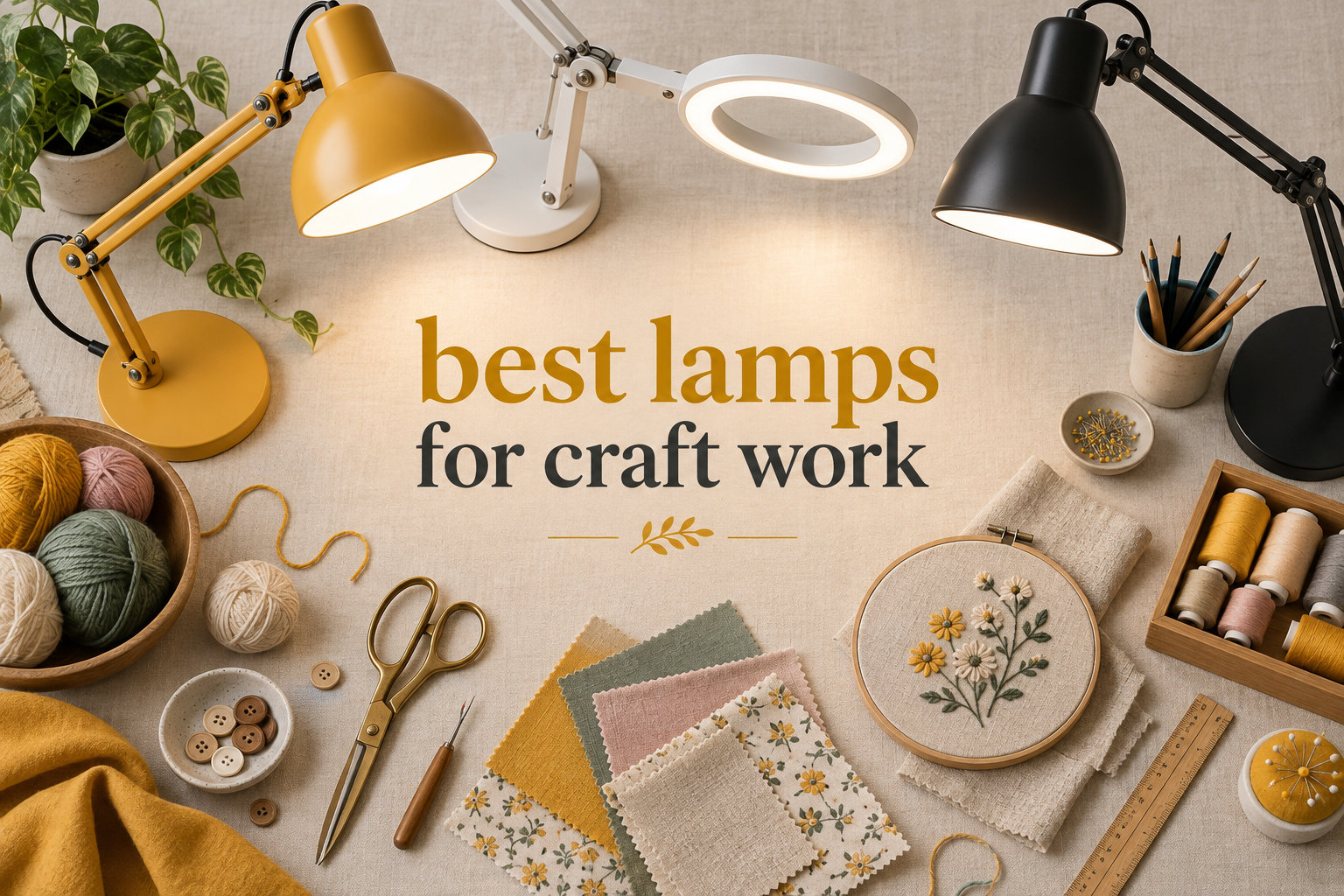 best lamps for craft work