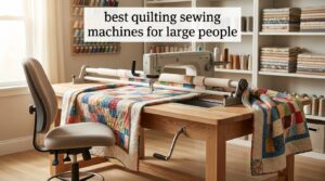 best quilting sewing machines for large people