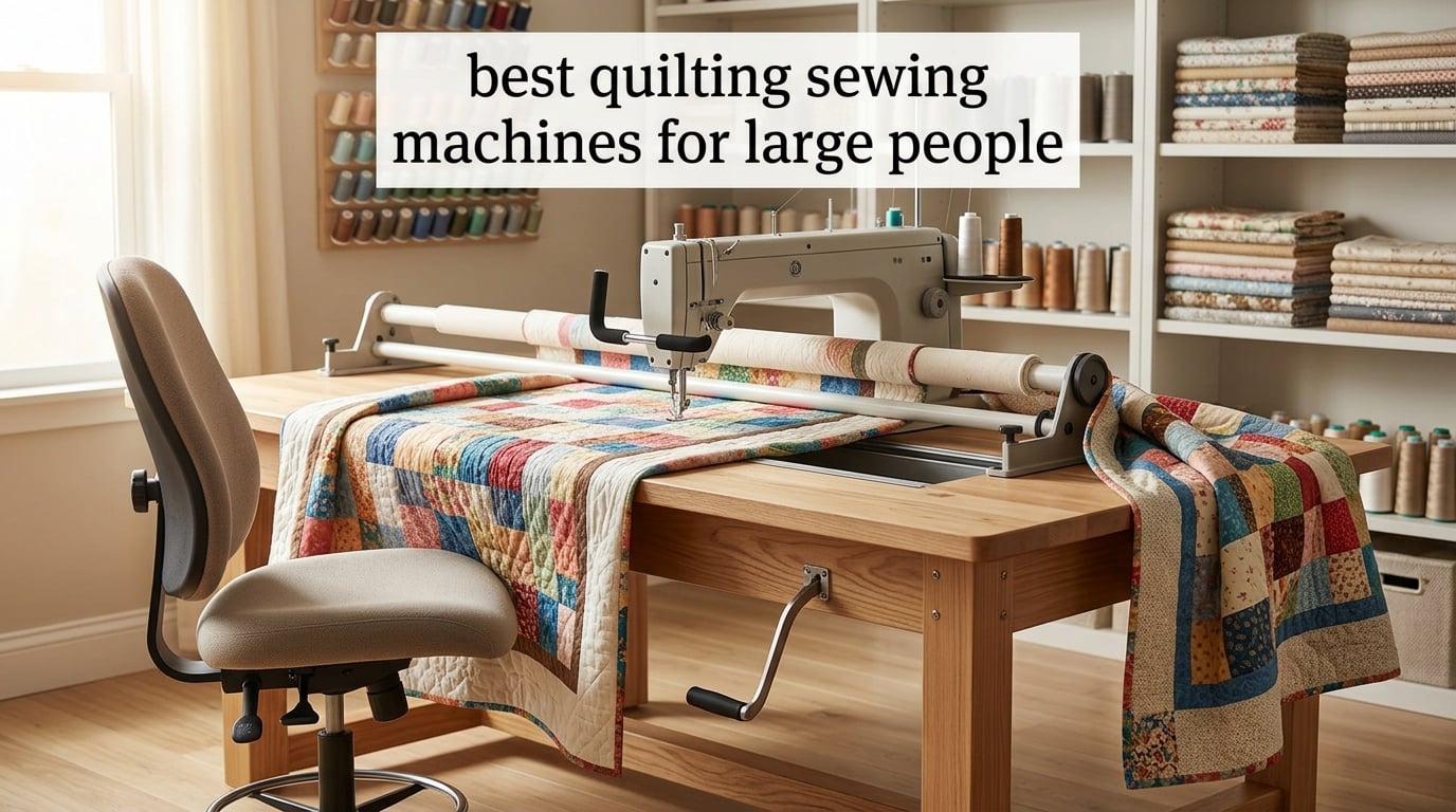 best quilting sewing machines for large people
