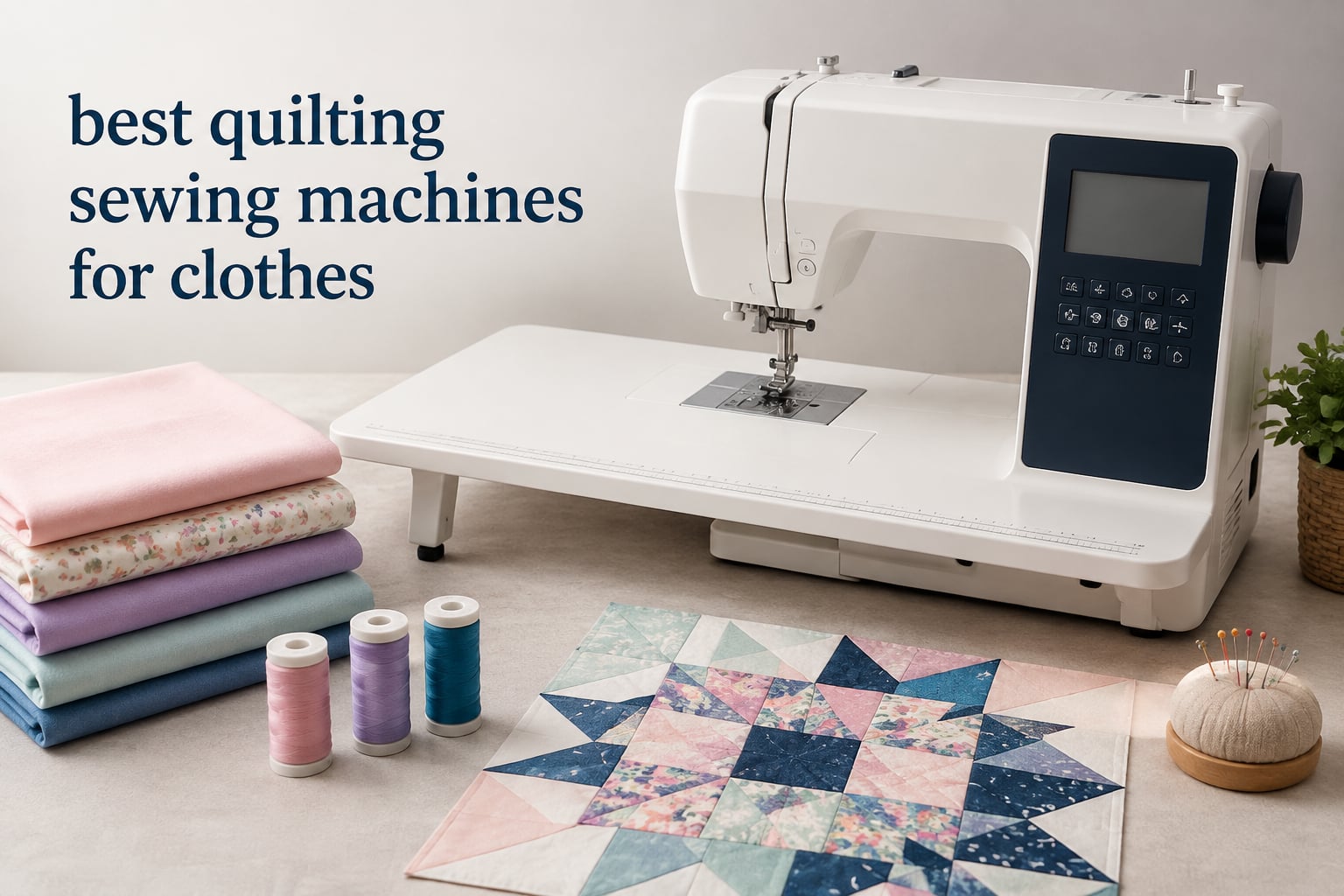 best quilting sewing machines for clothes