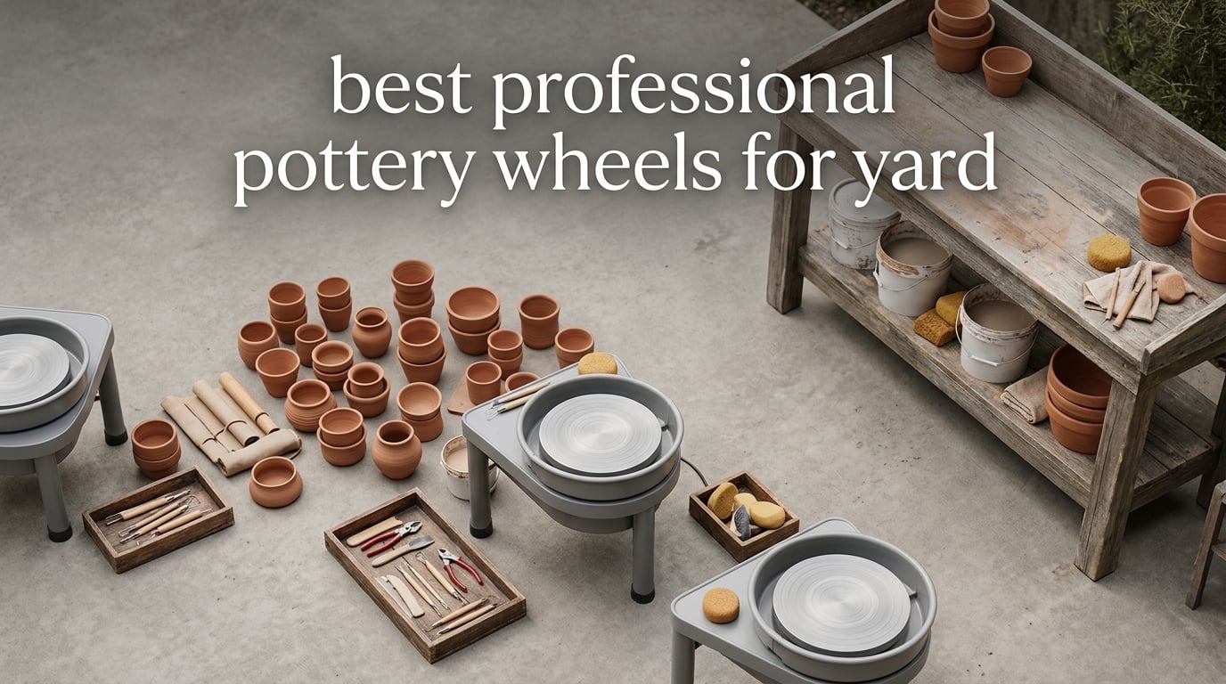 best professional pottery wheels for yard