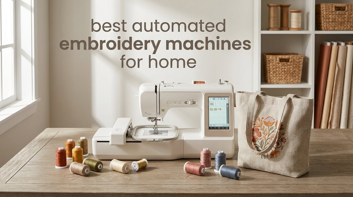 best automated embroidery machines for home