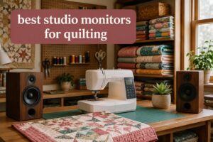 best studio monitors for quilting