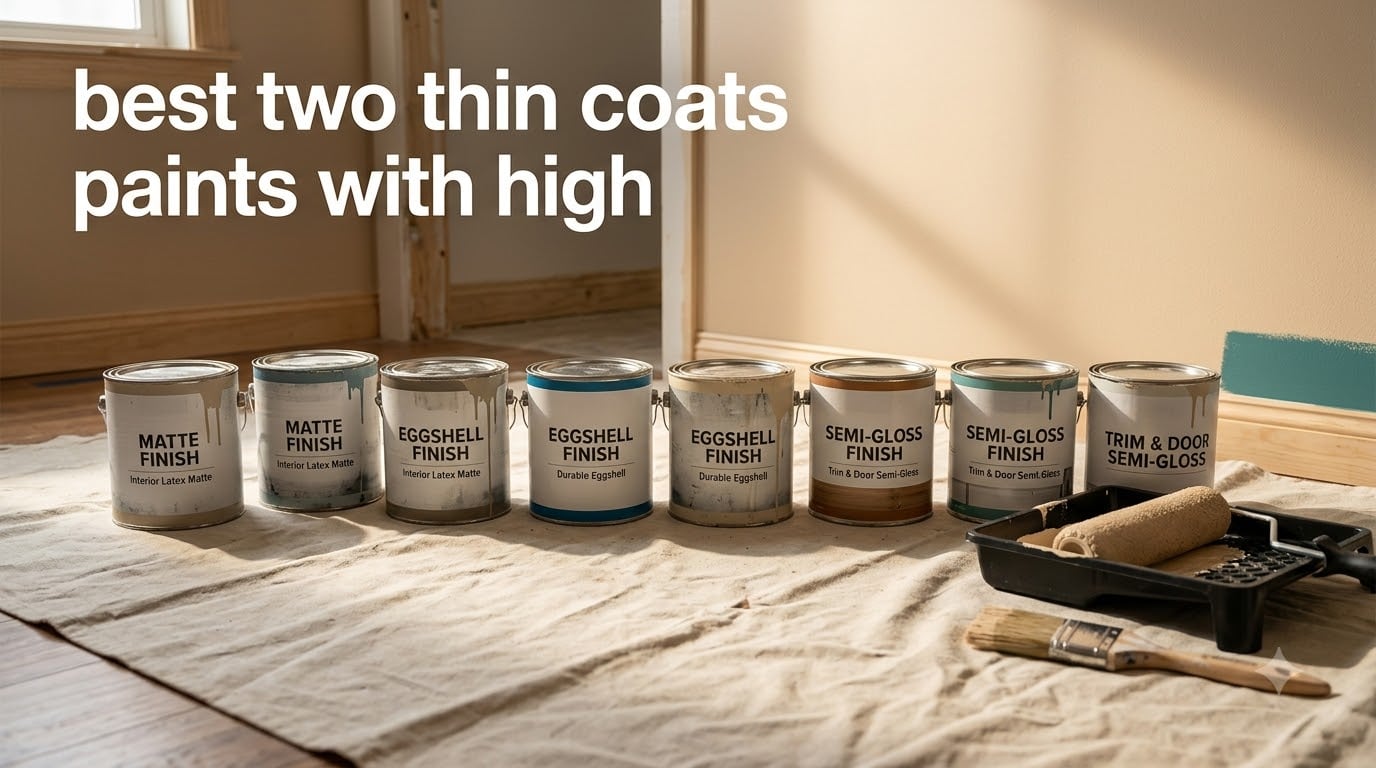 best two thin coats paints with high