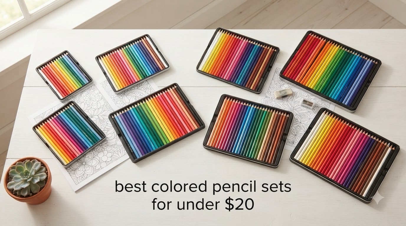 best colored pencil sets for under $20