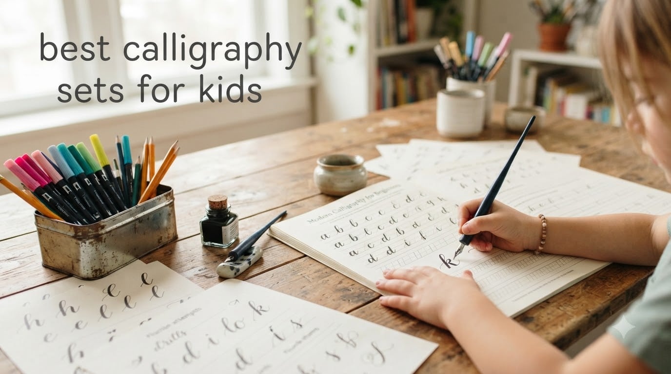 best calligraphy sets for kids