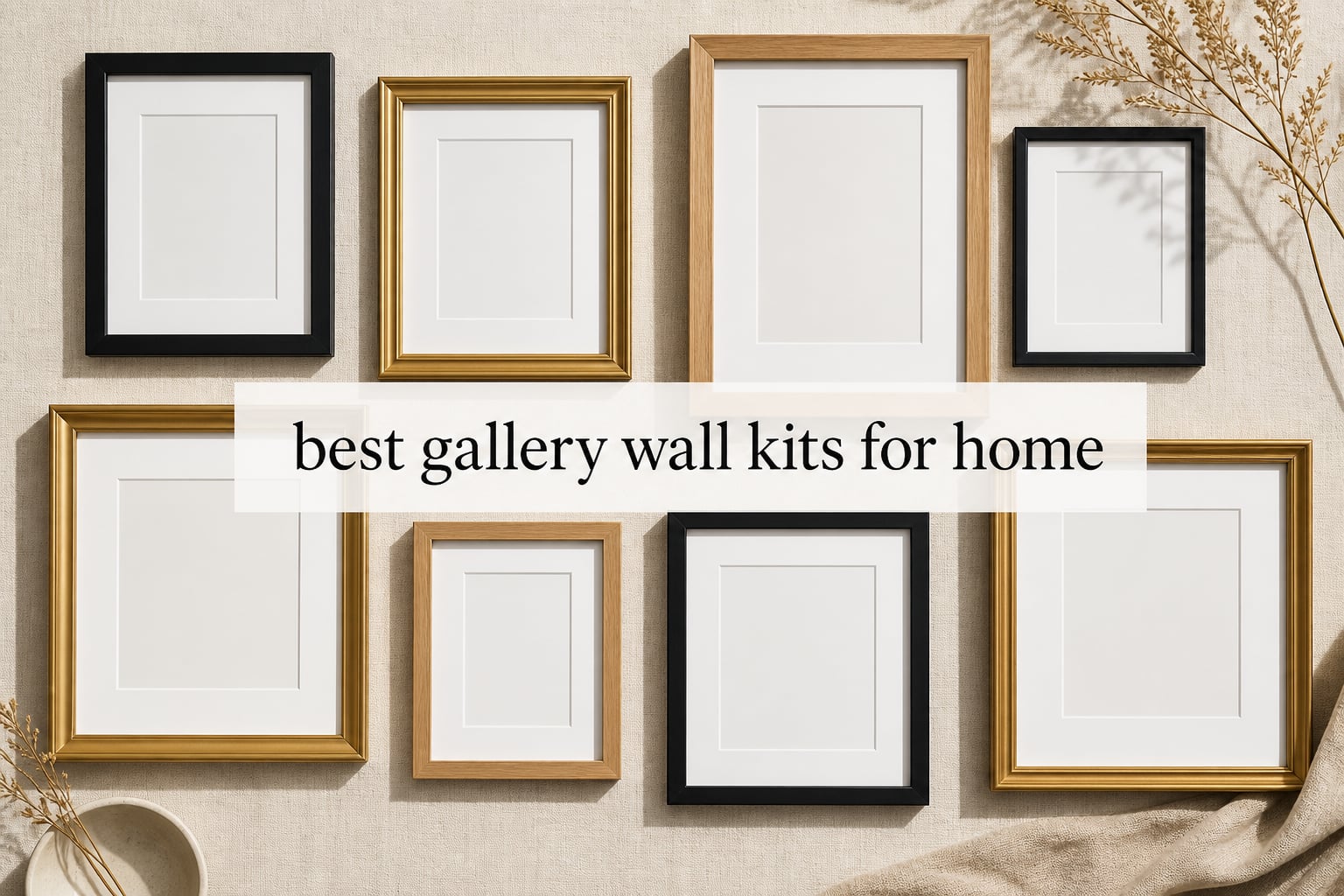 best gallery wall kits for home