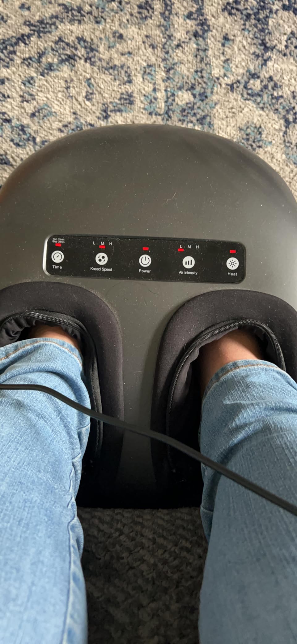 Medcursor Foot Massager Machine with Heat, 2026 Deep Kneading & Rolling, Shiatsu Foot Massager for Pain Relief, Tired Feet & Plantar Fasciitis customer photo 1