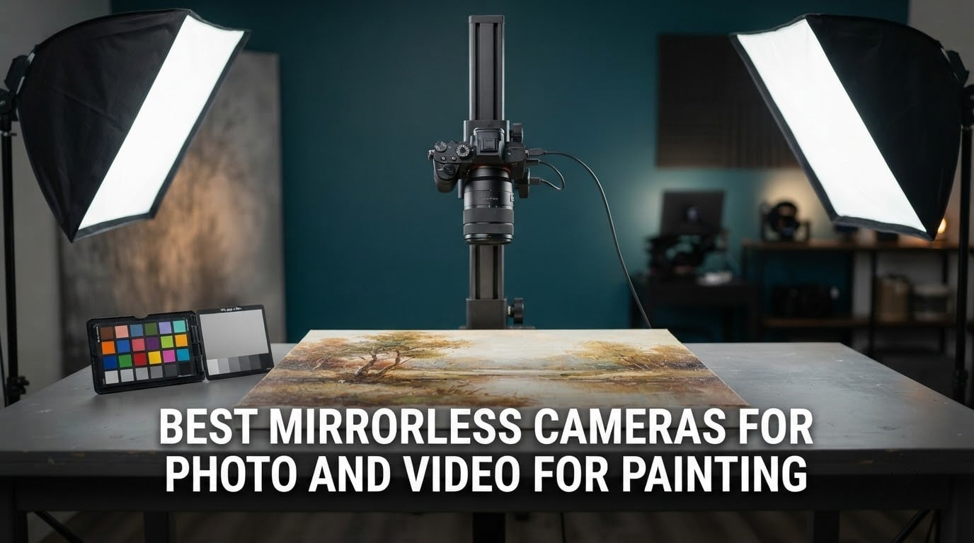 best mirrorless cameras for photo and video for painting