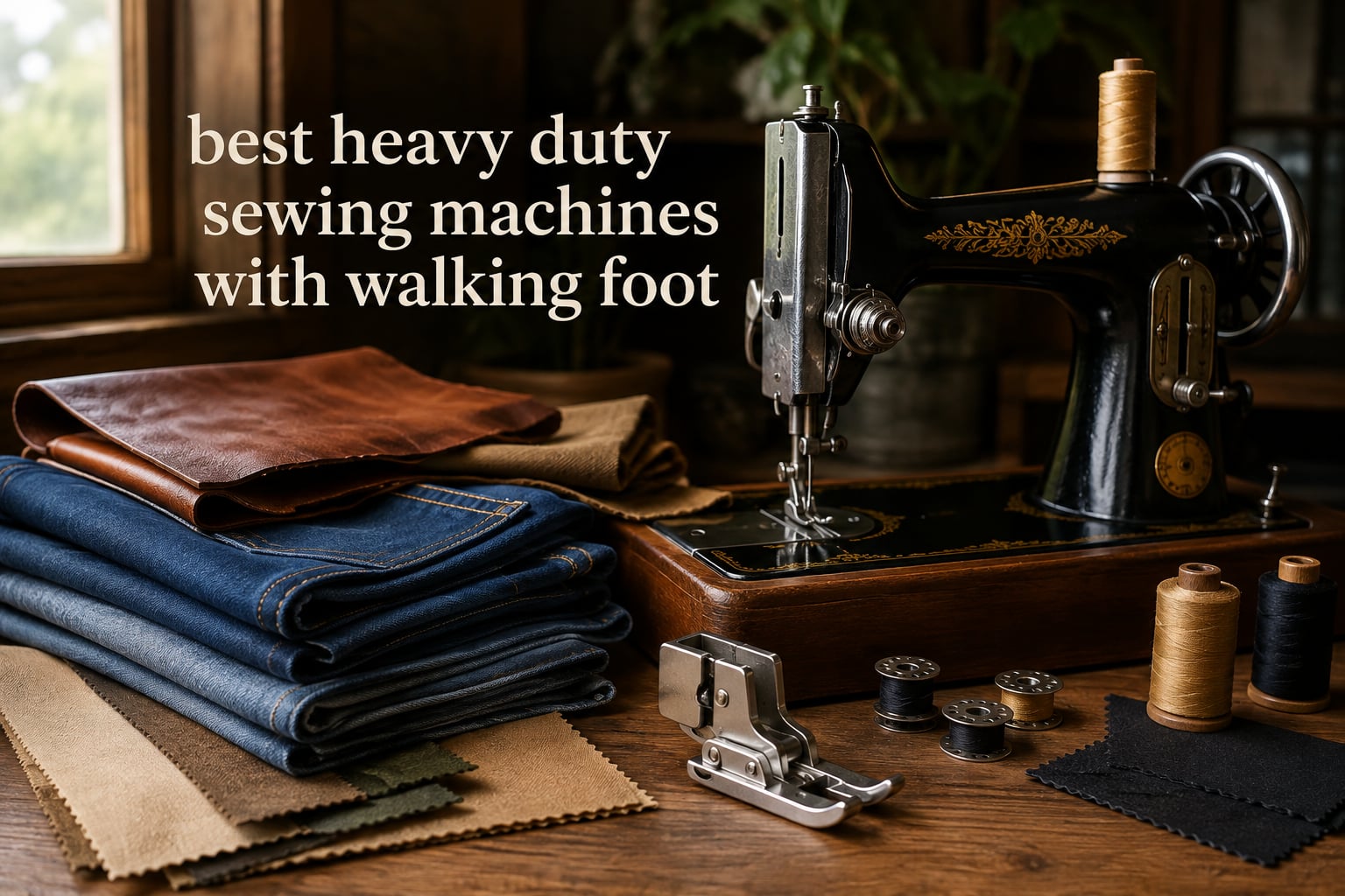 best heavy duty sewing machines with walking foot