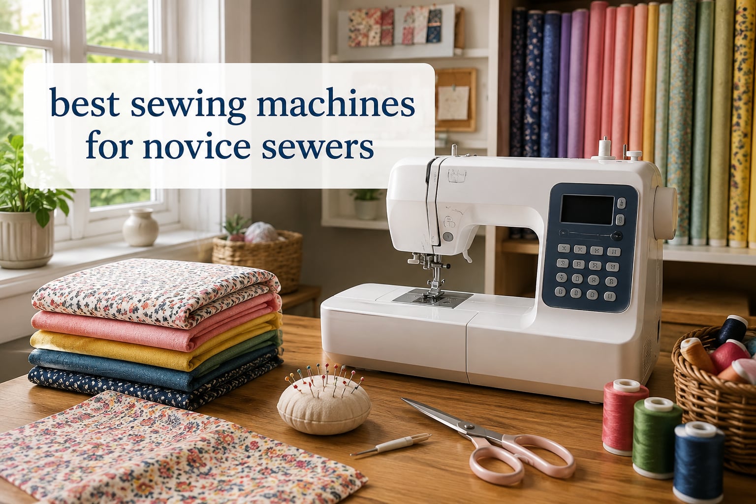 best sewing machines for novice sewers