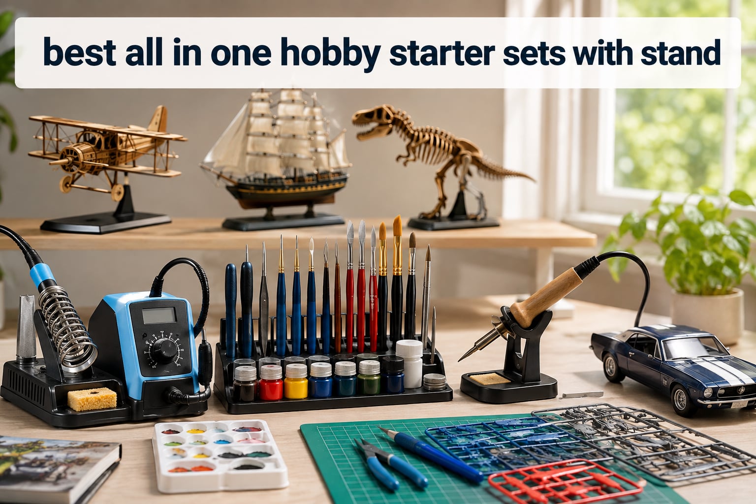 best all in one hobby starter sets with stand