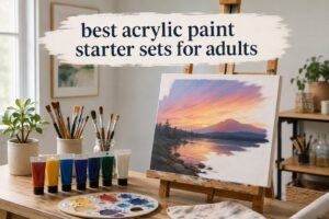 best acrylic paint starter sets for adults