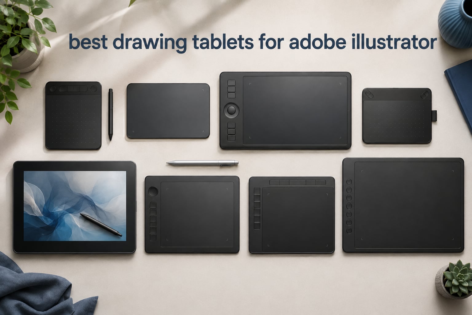best drawing tablets for adobe illustrator