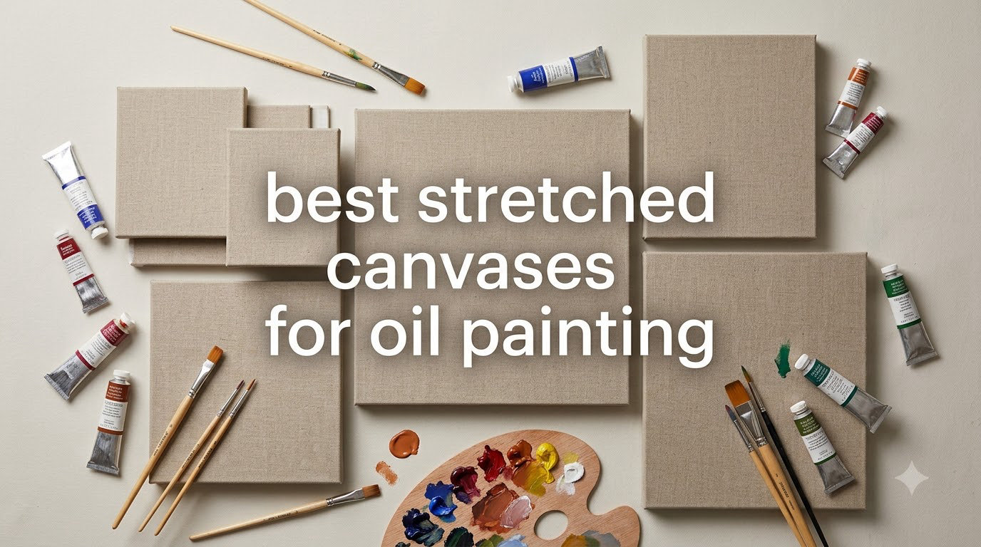 best stretched canvases for oil painting
