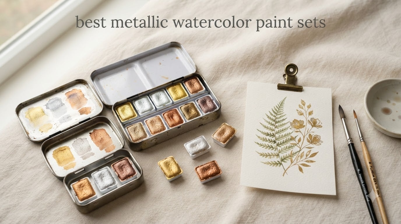 best metallic watercolor paint sets