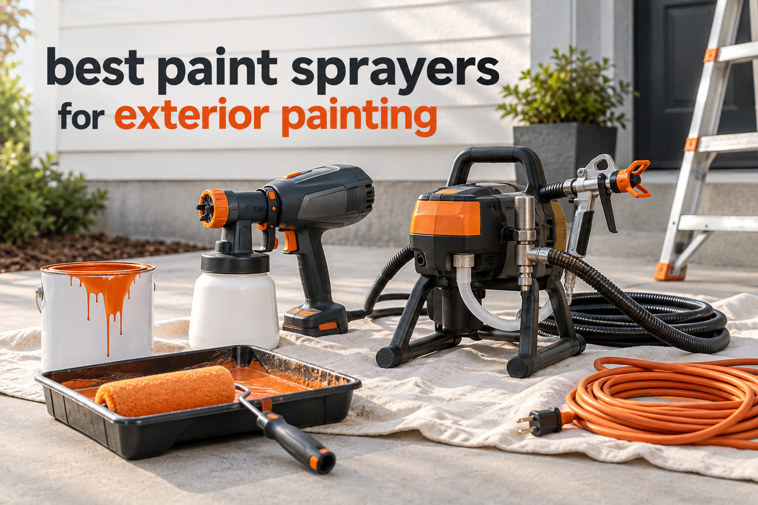 best paint sprayers for exterior painting