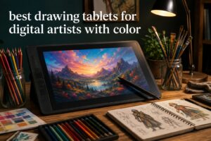 best drawing tablets for digital artists with color