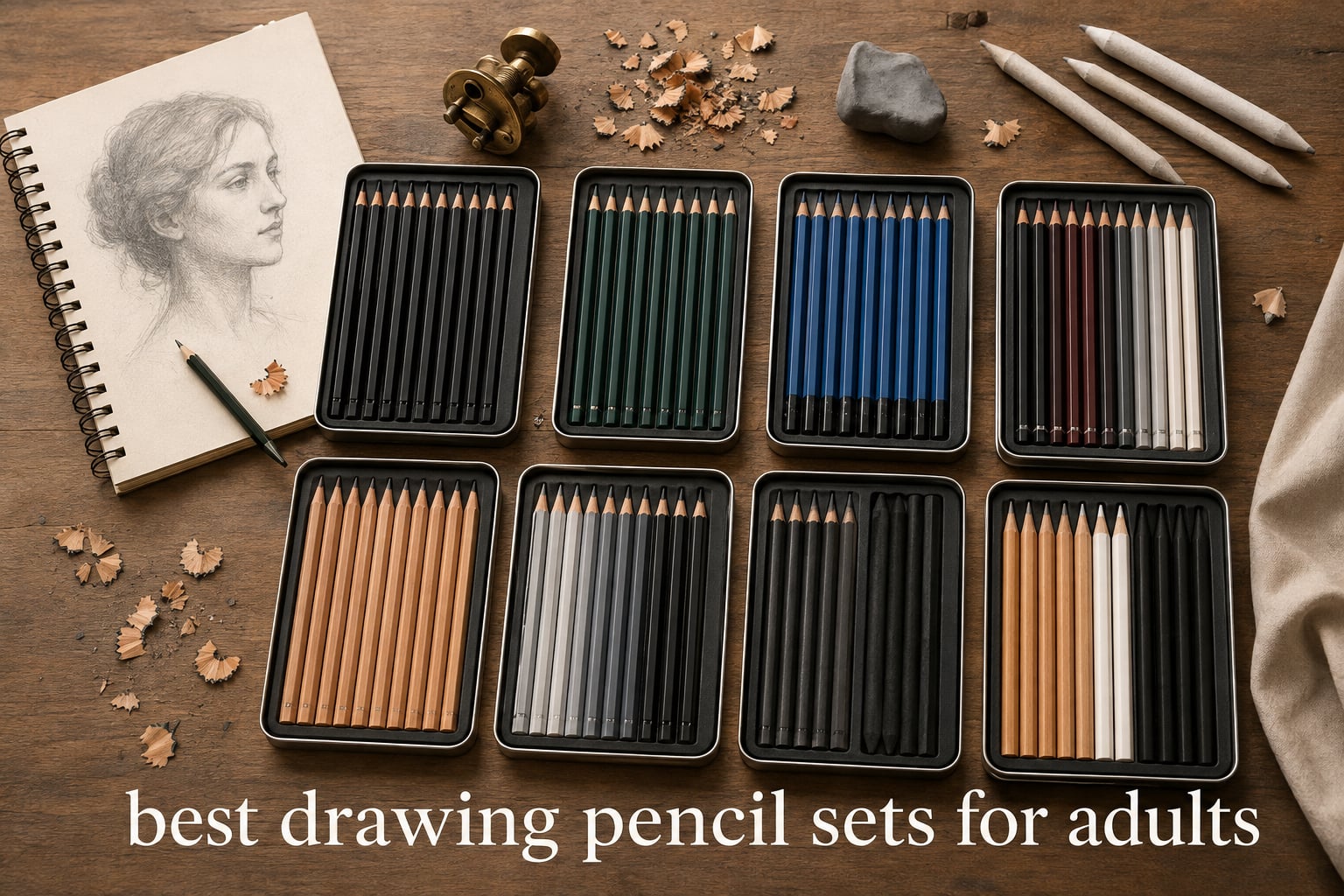 best drawing pencil sets for adults