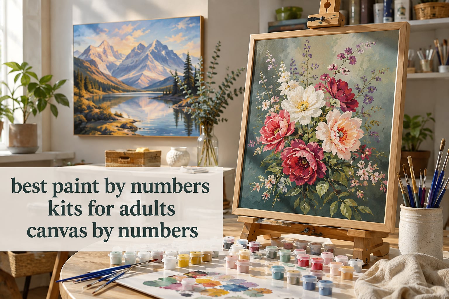 best paint by numbers kits for adults canvas by numbers