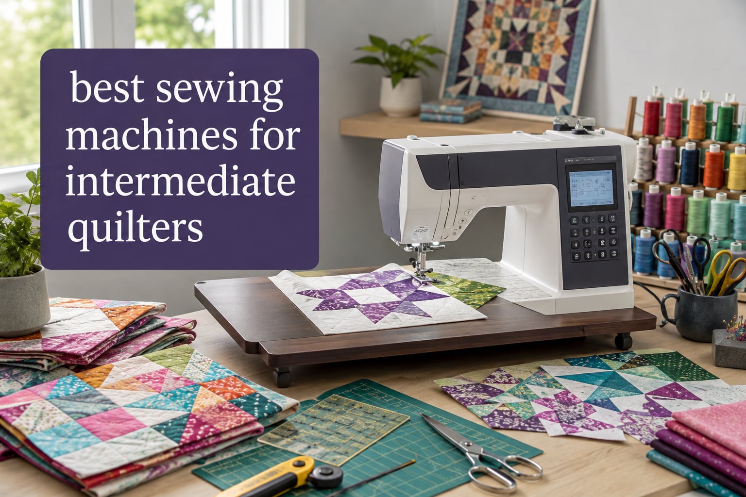 best sewing machines for intermediate quilters