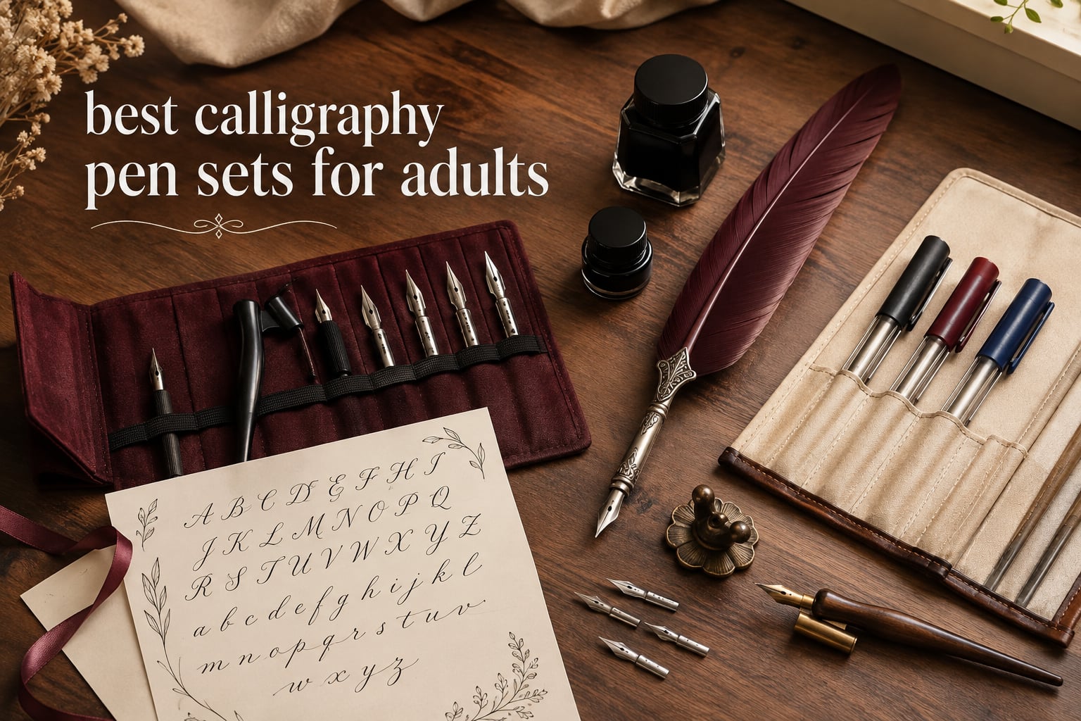 best calligraphy pen sets for adults