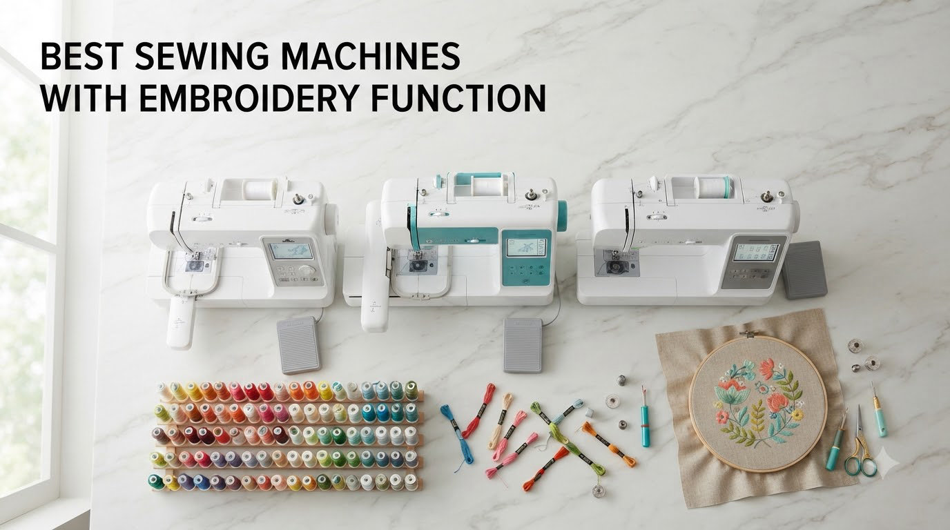 best sewing machines with embroidery function
