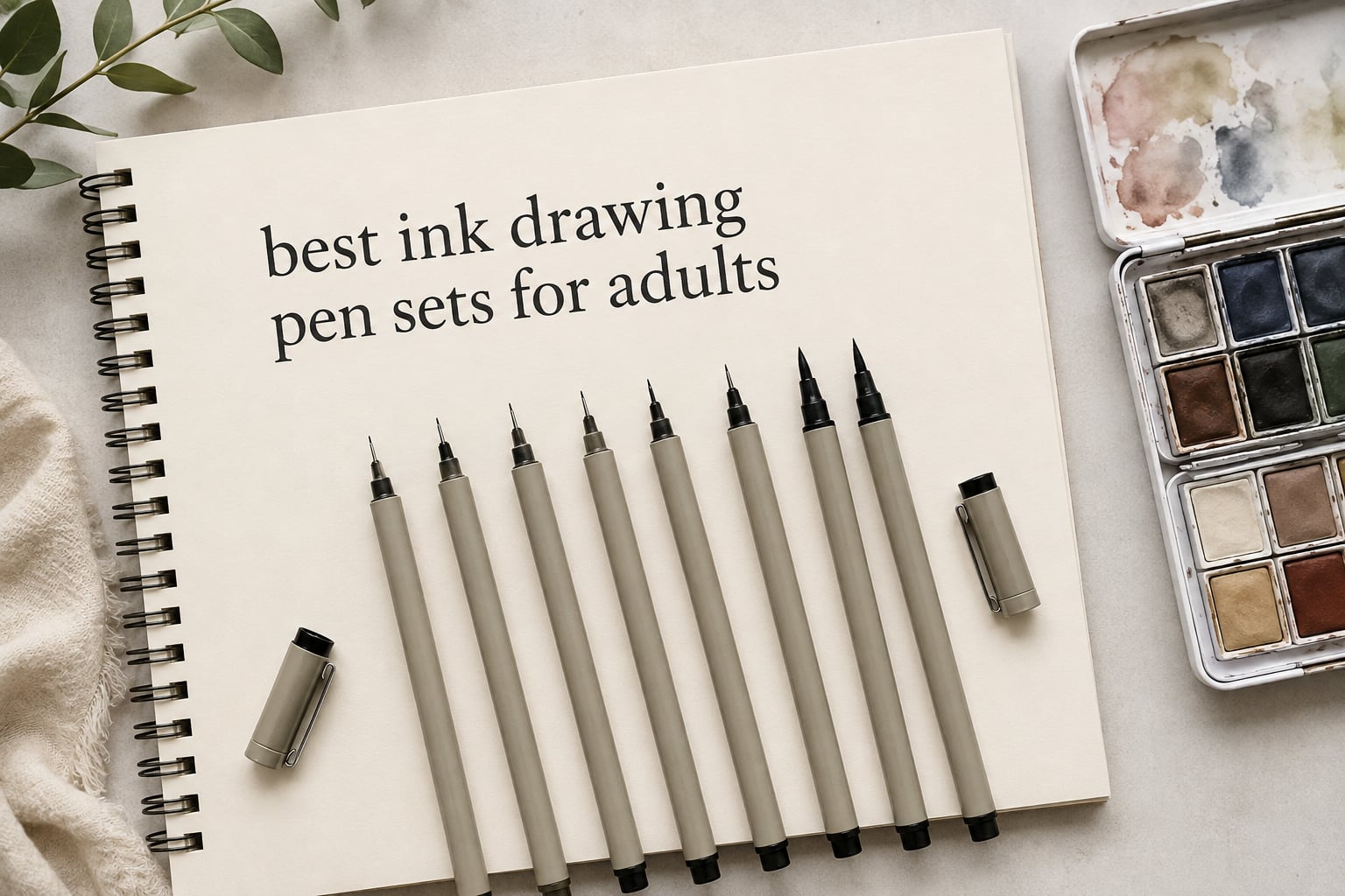 best ink drawing pen sets for adults