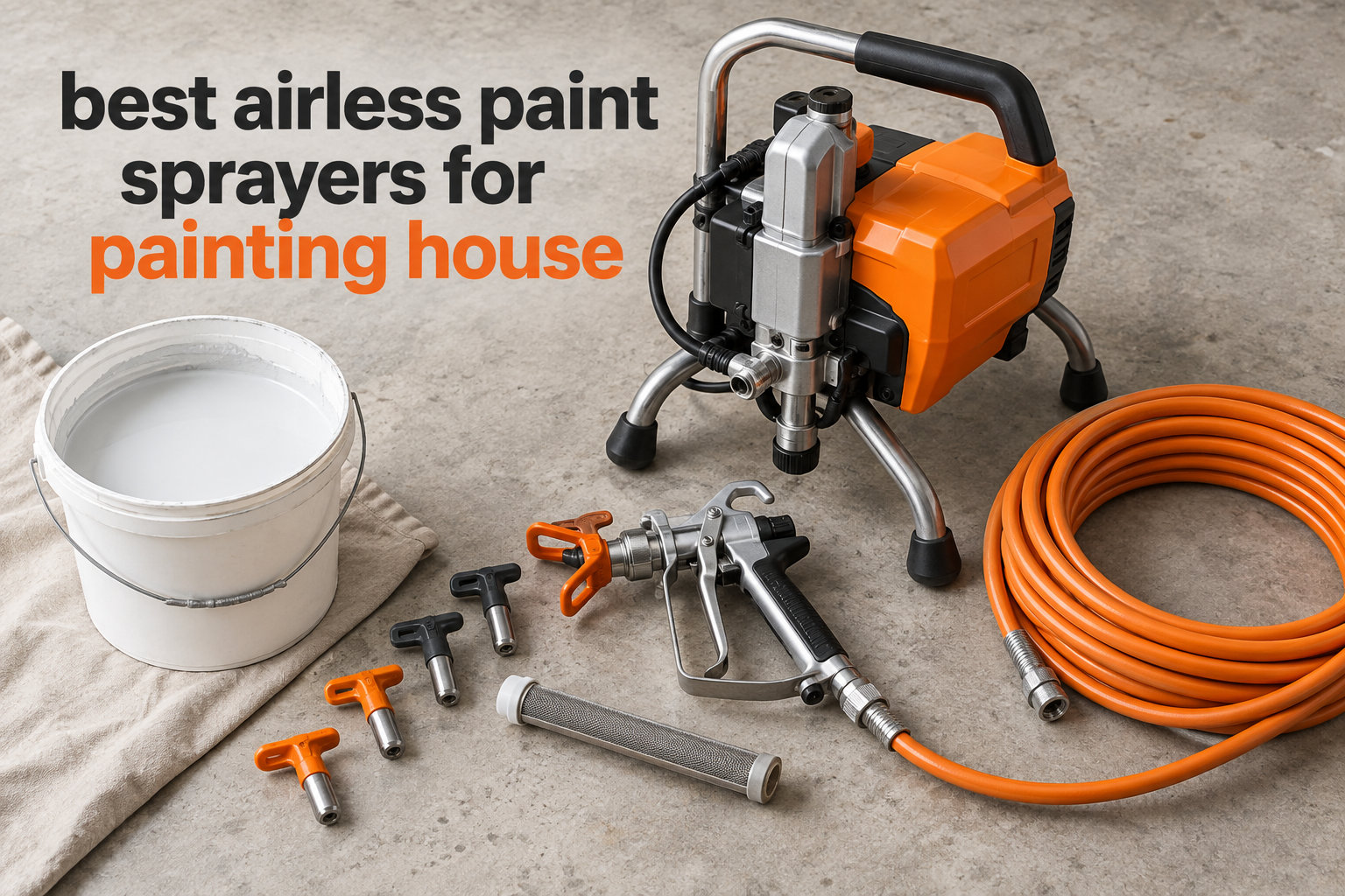 best airless paint sprayers for painting house