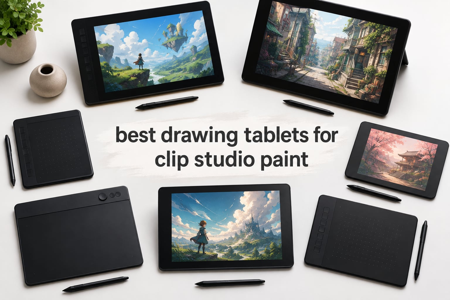 best drawing tablets for clip studio paint
